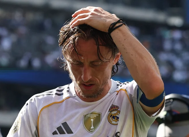 Luka Modrić je odigral zadnjo tekmo za Real. FOTO: Amanda Perobelli/Reuters