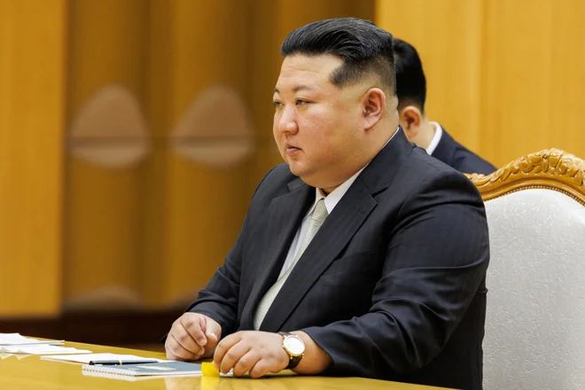 Severnokorejska prebežnica toži voditelja Kim Džong Una in štiri visoke uradnike režima. FOTO: Rusko ministrstvo za obrambo/Reuters
