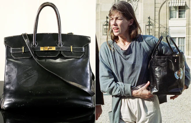 Igralka Jane Birkin je svoj osebni prototip torbice v vsakodnevni rabi uporabljala skoraj desetletje. FOTO: Alain Jocard/AFP