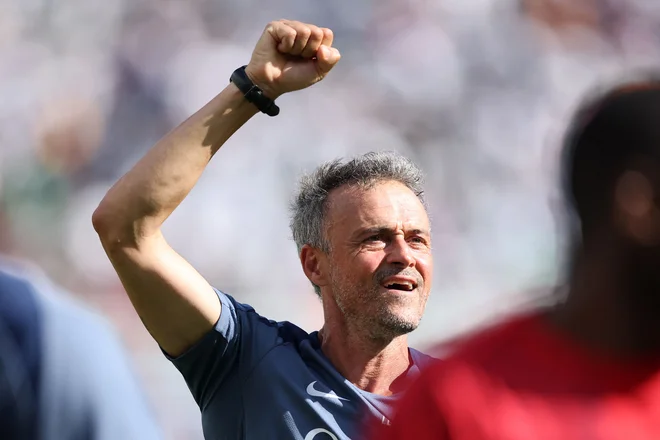 Luis Enrique že dolgo ne pozna poraza. FOTO: Alex Grimm/AFP