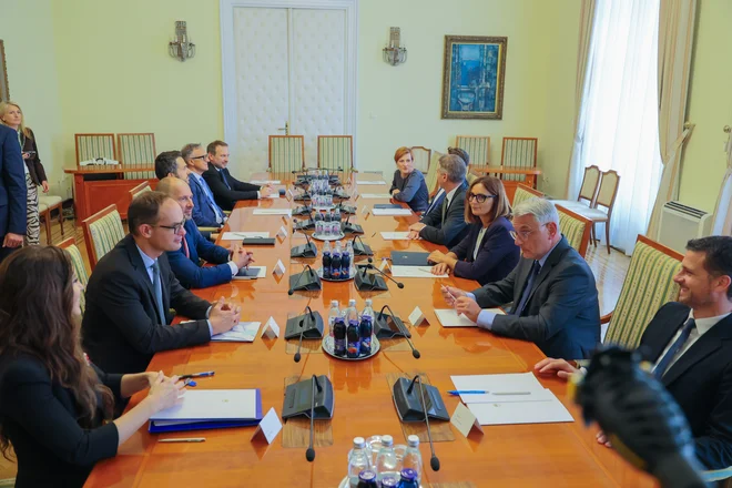 Rezultat parlamentarnega vrha o oboroževalnih referendumih je, da je poslanska skupina Svoboda vložila predlog sklepa o razveljavitvi sklepa državnega zbora, da se razpiše posvetovalni referendum o povišanju obrambnih izdatkov. Foto Črt Piksi