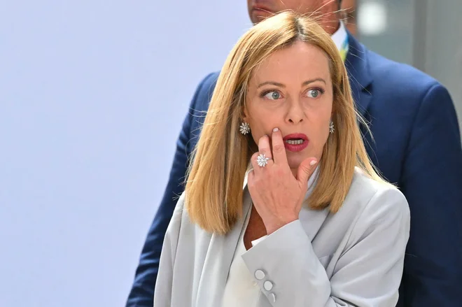 Giorgia Meloni. FOTO: Andreas Solaro/AFP