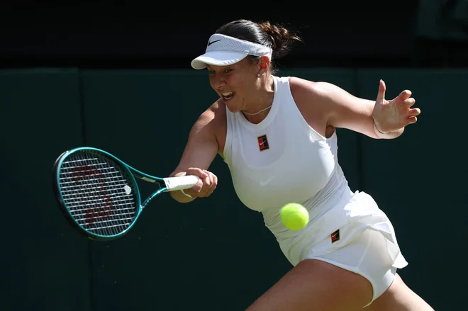 Amanda Anisimova sanja o uspehu kariere. FOTO: Toby Melville/Reuters