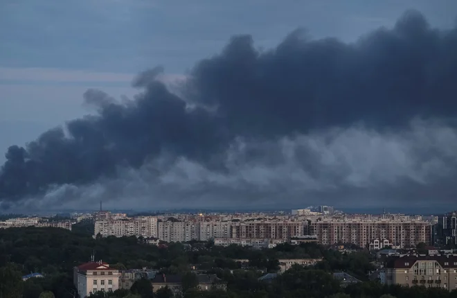 Incident je del tako imenovane »vojne v senci« med Ukrajino in Rusijo.FOTO: Roman Baluk/Reuters