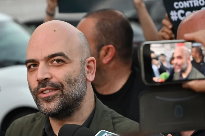 Roberto Saviano. FOTO: Andreas Solaro/Afp