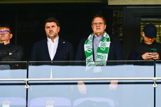 Predsednik NK Olimpije Adam Delius ne more biti zadovoljen z začetkom sezone. FOTO: Marko Pigac/mp Produkcija/pigac