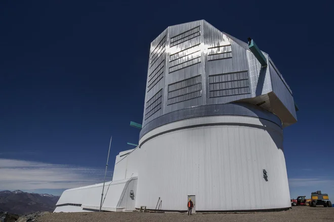 Observatorij je zgrajen na nadmorski višini 2672 metrov. FOTO: Iztok Bončina