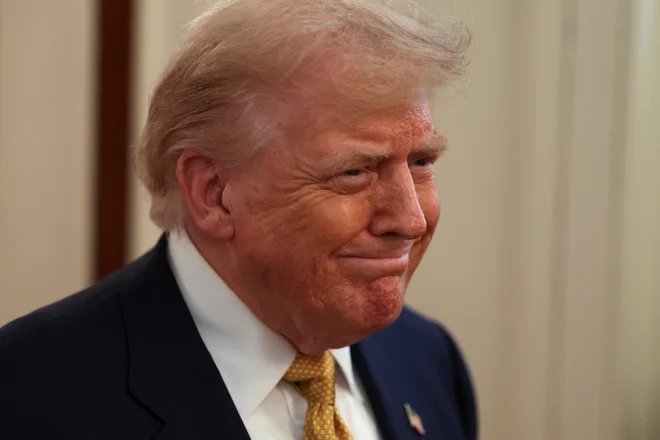 V sredo je Trump nekatere svoje podpornike označil za šibke ter izjavil, da noče njihove podpore. FOTO: Umit Bektas/Reuters