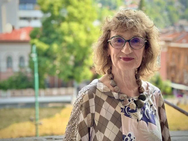 Anna Krasteva je ustanoviteljica in direktorica Centra za evropske begunce, migracije in etnične študije (Cermes) ter profesorica na oddelku za politične znanosti na Novi bolgarski univerzi. FOTO: Gašper Završnik