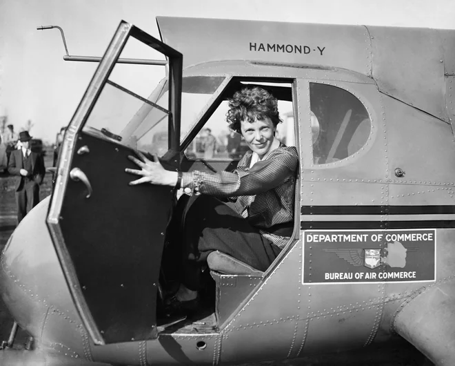 Amelia Earhart leta 1936, leto prej, preden je nameravala obkrožiti svet. FOTO: Shutterstock