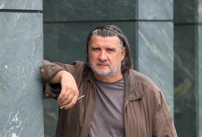 Za svoje ustvarjanje je prejel več nagrad, denimo veliko nagrado Slovenskega knjižnega sejma za strip o Cankarju. FOTO: Dejan Javornik