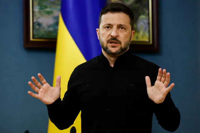Vladimir Zelenski. FOTO: Thomas Peter/Reuters