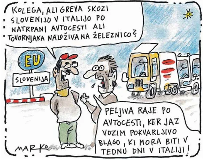 KARIKATURA: Marko Kočevar