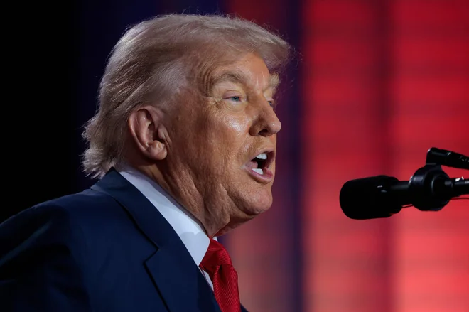 Donald Trump trdi, da je Univerza Columbia postala žarišče antisemitizma. FOTO: AFP
