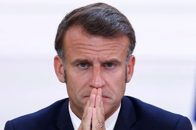 Emmanuel Macron FOTO: Tom Nicholson/AFP