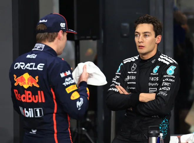 Russell ali Verstappen? Tota Wolffa čaka pomembna odločitev, v ekipi pa si želi obdržati mladega supertalenta Kimija Antonellija. Foto: Thaier Al-Sudani/Reuters