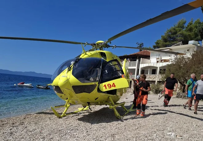 Od vzpostavitve hrvaške službe za helikoptersko reševanje 30. marca lani do konca junija 2025 so posadke HNMS izvedle skupno 2058 posredovanj. Foto Tomaž Mrlak