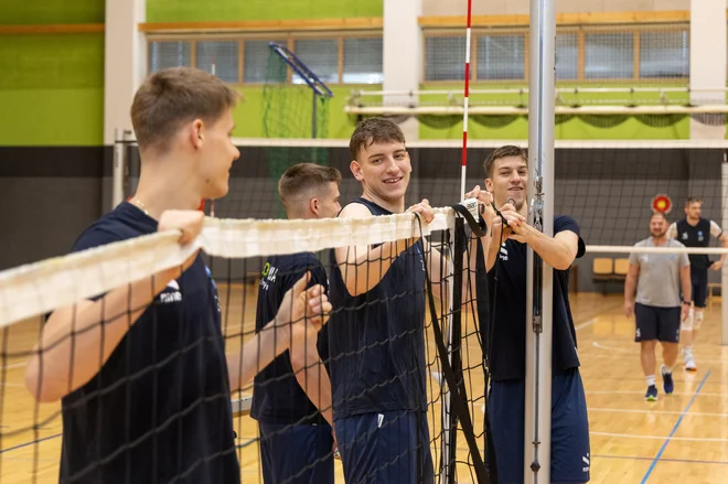 V četrtfinalu se bodo Slovenci pomerili s Francozi. FOTO: Voranc Vogel/Delo