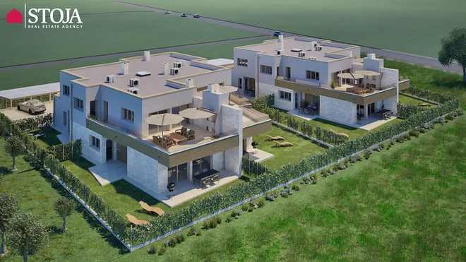 Vila Aurelia in Vila Oliviera bosta s svojo umirjeno eleganco in funkcionalno zasnovo prava redkost na trgu. FOTO: Stoja Trade