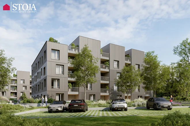 Projekt Rezidence Kapucin v Škofji Loki bo ponujal dostopna stanovanja z razgledom na staro mestno jedro. FOTO: Stoja Trade