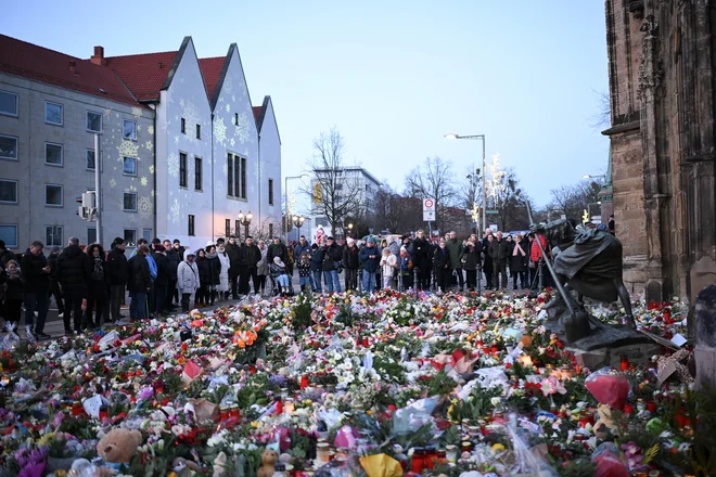 Za žrtvami je žalovala celotna Nemčija. FOTO: Annegret Hilse/Reuters