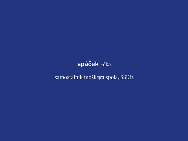 Spáček