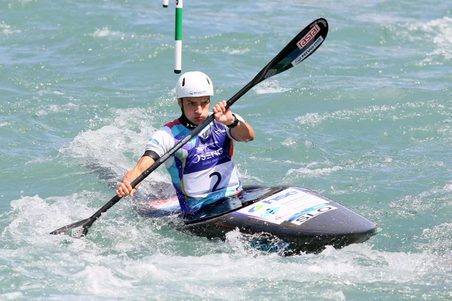 Lan Tominc je v finalu zasedel šesto mesto. FOTO: Nina Jelenc/KZS