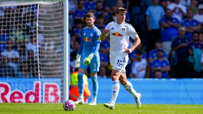 Jaka Bijol je prvič zaigral na Elland Roadu. FOTO: Leeds United