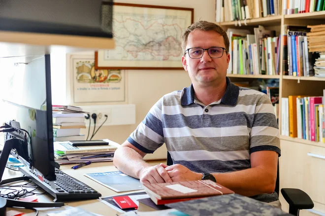 Danijel Grafenauer, Inštitut za narodnostna vprašanja. FOTO: Črt Piksi