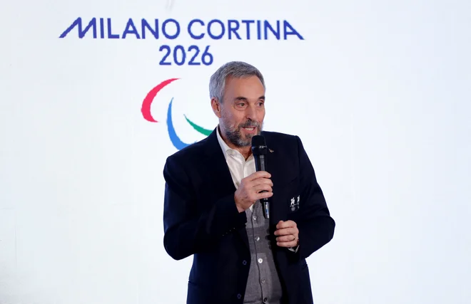 Andrea Varnier, izvršni direktor organizacijskega odbora, je potrdil, da priprave potekajo po časovnem načrtu. FOTO: Ciro De Luca/Reuters