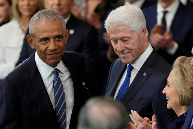 Republikanci obtožujejo visoka demokrata Baracka Obama in Hillary Clinton. FOTO: Julia Demaree Nikhinson Via Reuters
