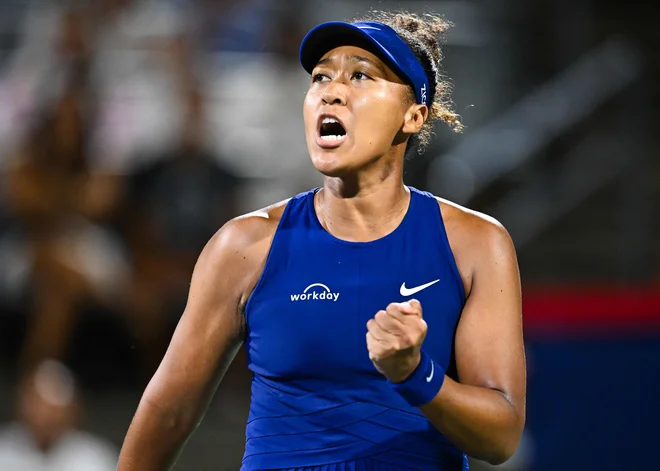 Naomi Osaka se vrača po rojstvu hčerke. FOTO: Minas Panagiotakis/Getty Images Via AFP