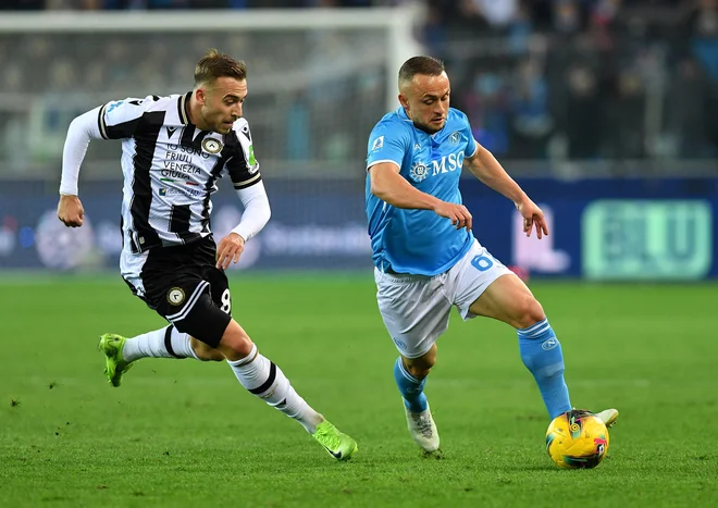 Sandi Lovrić je najvidnejši slovenski nogometaš v prvi italijanski ligi. FOTO: Jennifer Lorenzini/Reuters