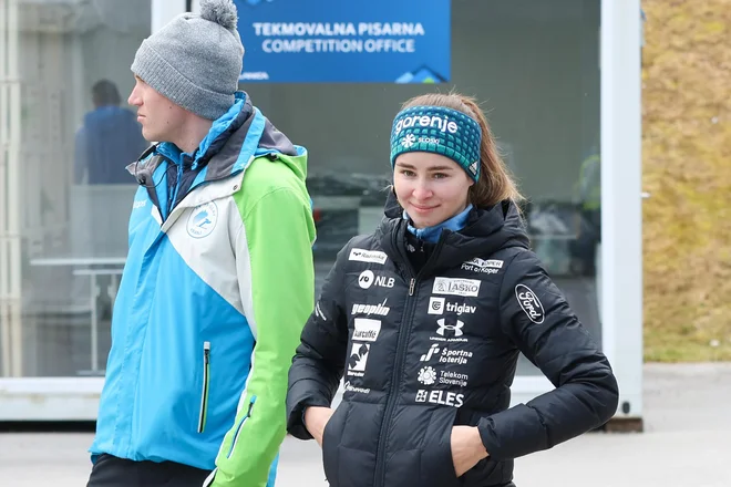 Nika Vodan v Courchevelu ne bo imela pravice nastopa. Foto Matej Družnik