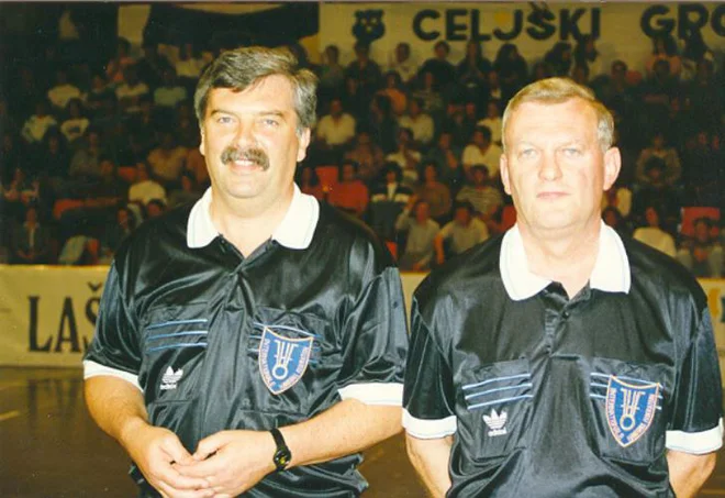 Štefan Jug in Herbert Jeglič sta sodila na 11 svetovnih prvenstvih. FOTO: OSP 