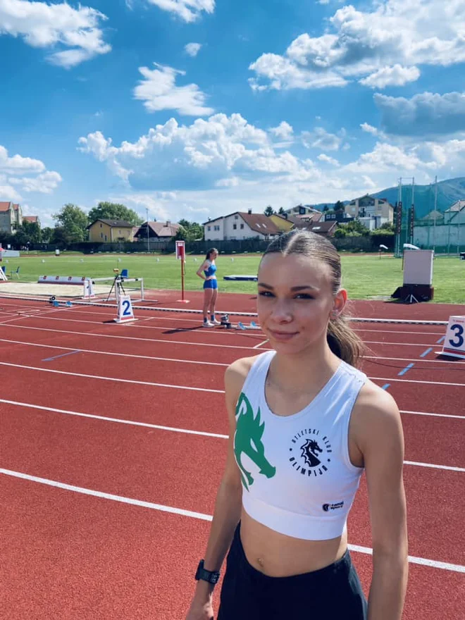 Slovenija ima novo šampionko v nastajanju. FOTO: X