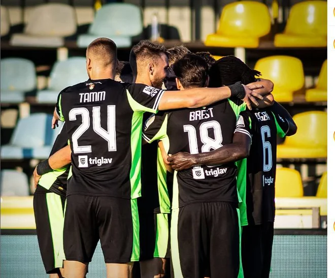Olimpija je zmagala v Domžalah. FOTO: instagram