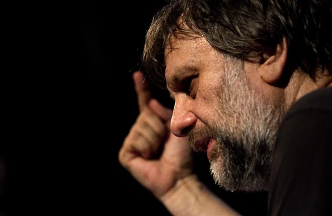 Pogum se ne rodi iz upanja, ampak iz popolnega brezupa, meni Žižek. FOTO: Vogel Voranc