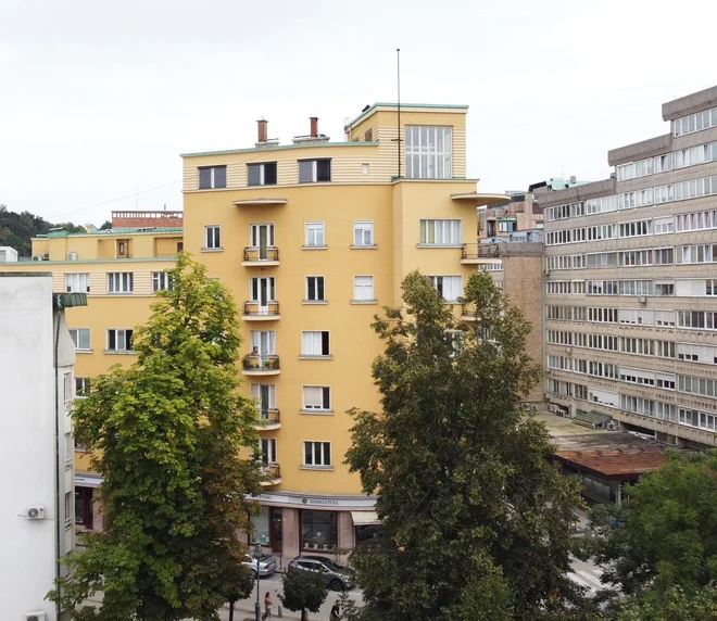 Pogled na našo sosesko. FOTO: Osebni arhiv