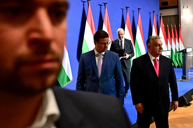 Predstavniki vlade, med njimi minister Gergely Gulyás, so v preteklosti večkrat odločno zatrdili, da gre za kmetijsko posest.
FOTO: Marton Monus/Reuters