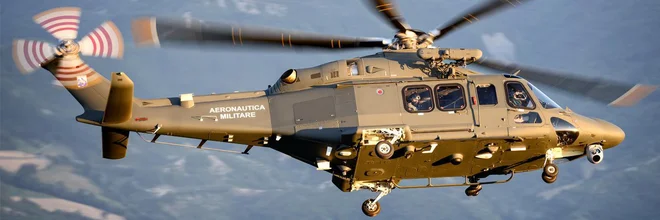 Večnamenske helikopterje, kot je AW139M, ki jih uporablja Slovenska vojska, je mogoče prilagoditi za iskanje in reševanje. FOTO: Leonardo Helicopters